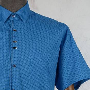 Рубашка мужская Grossir GR0004 к/р