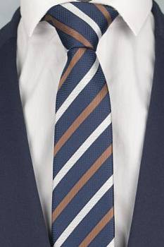 Галстук с платком 0572